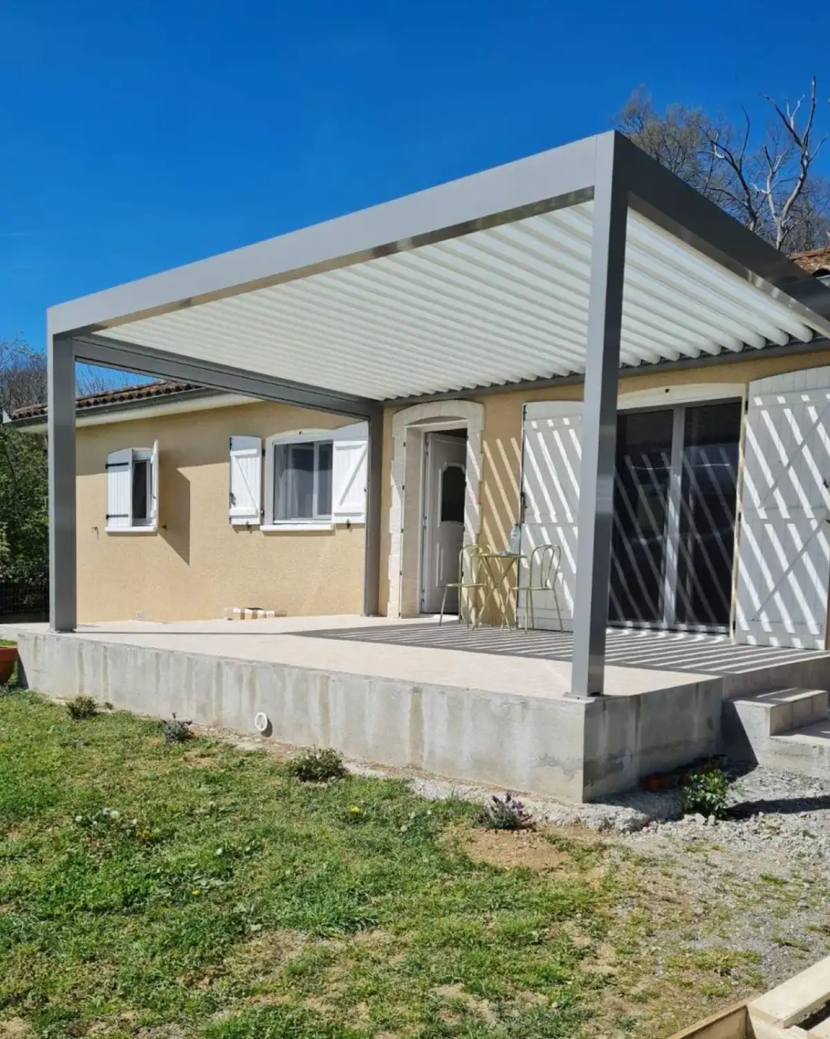 Réalisation pergola Rénov'Aktion 4